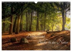 Deutschland Blicke in die Natur (Wandkalender 2025 DIN A3 quer), CALVENDO Monatskalender