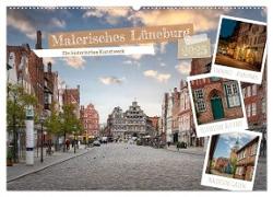 Malerisches Lüneburg (Wandkalender 2025 DIN A2 quer), CALVENDO Monatskalender