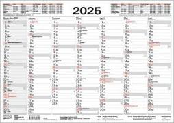 Tafelkalender A4 "Stabil" 2025