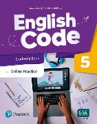 English Code American 5 Student's Book + Student Online World Access Code pack