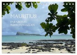 Mauritius Paradies im Indischen Ozean (Tischkalender 2025 DIN A5 quer), CALVENDO Monatskalender