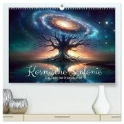 Kosmische Sinfonie: Der Tanz der Sternzeichen (hochwertiger Premium Wandkalender 2025 DIN A2 quer), Kunstdruck in Hochglanz