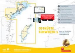 Sportbootkarten Satz 12: Ostküste Schweden 2 (Ausgabe 2024/2025)