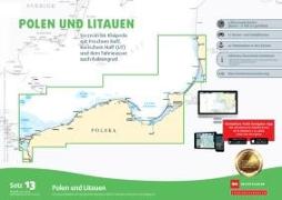 Sportbootkarten Satz 13: Polen und Litauen (Ausgabe 2024/2025)