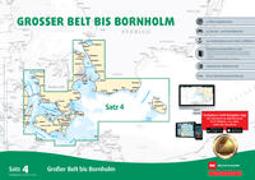 Sportbootkarten Satz 4: Großer Belt bis Bornholm (Ausgabe 2024)