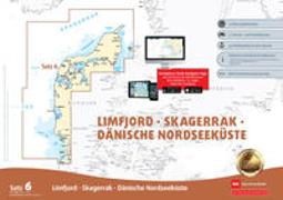 Sportbootkarten Satz 6: Limfjord - Skagerrak - Dänische Nordseeküste (Ausgabe 2024/2025)