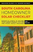 South Carolina Homeowner Solar Checklist