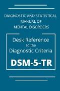 DSM-5-TR Diagnostic And Statistical Manual Of Mental Disorders