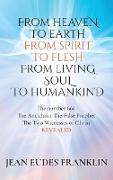 From Heaven To Earth From Spirit To Flesh From Living Soul To Humankind