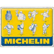 Blechschild / Michelin - Logo Evolution