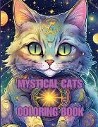 MYSTICAL CATS COLORING BOOK