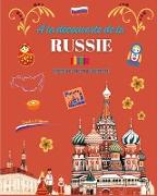 À la découverte de la Russie - Livre de coloriage culturel - Dessins créatifs de symboles russes
