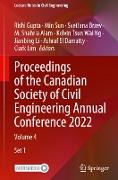 Proceedings of the Canadian Society of Civil Engineering Annual Conference 2022