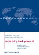 Health Policy Developments 12