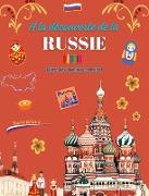 À la découverte de la Russie - Livre de coloriage culturel - Dessins créatifs de symboles russes