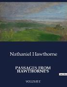 PASSAGES FROM HAWTHORNE'S