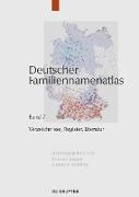 Deutscher Familiennamenatlas, Band 7, Verzeichnisse, Register, Literatur