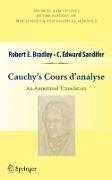 Cauchy’s Cours d’analyse