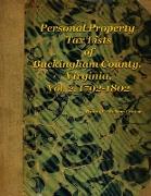 Personal Property Tax Lists of Buckingham County, Virginia, Vol. 2, 1792-1802