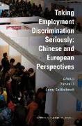 Taking Employment Discrimination Seriously: Chinese and European Perspectives
