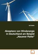 Akzeptanz von Windenergie in Deutschlandam Beispiel "Nauener Platte"