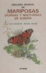 Pequeño manual de mariposas diurnas y nocturnas de Europa