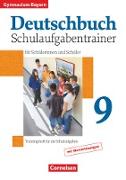 Deutschbuch Gymnasium, Bayern, 9. Jahrgangsstufe, Schulaufgabentrainer mit Lösungen