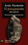 El pensamiento arcaico : historia del pensamiento