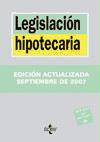 Legislación hipotecaria