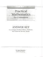 Pacemaker Practical Mathematics for Consumers, Answer Key: To Accompany Student Edition, Workbook, and Classroom Resource Binder