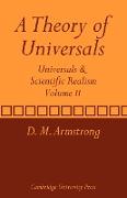 A Theory of Universals