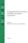 Lexicografías iberorrománicas : problemas, propuestas y proyectos