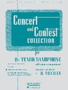 Concert and Contest Collection for BB Tenor Saxophone: Piano Accompaniment