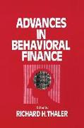 Advances in Behavioral Finance: Volume 1