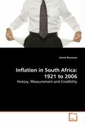 Inflation in South Africa: 1921 to 2006