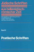 Jüdische Schriften aus hellenistisch-römischer Zeit, Bd 4: Poetische Schriften / Einbanddecke zu den Lieferungen 1-3