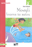 Mowgli learns to swim. Buch + Audio-CD