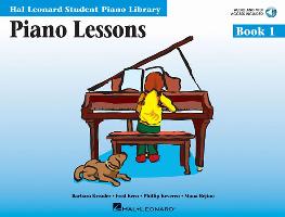 Piano Lessons Book 1 - Hal Leonard Student Piano Library Book/Online Audio [With Access Code]