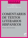 Comentarios de textos literarios hispánicos