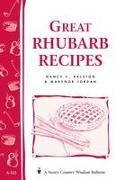 Great Rhubarb Recipes