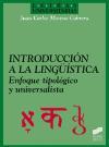 Introducción a la lingüistica : enfoque tipológico y universalista
