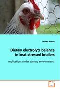 Dietary electrolyte balance in heat stressed broilers