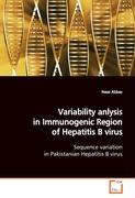 Variability anlysis in Immunogenic Region of Hepatitis B virus