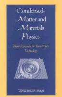 Condensed-Matter and Materials Physics: Basic Research for Tomorrow's Technology