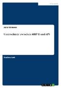 Unterschiede zwischen MRP II und APS