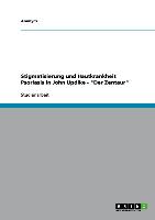 Stigmatisierung und Hautkrankheit Psoriasis in John Updike - "Der Zentaur"