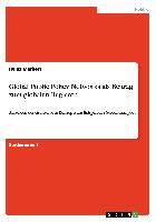 Global Public Policy Networks als Beitrag zum globalen Regieren