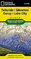 Telluride, Silverton, Ouray, Lake City Map