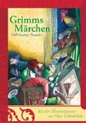 Grimms Märchen - vollständige und illustrierte Ausgabe (gebundene Ausgabe)