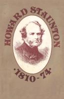 Howard Staunton 1810-74